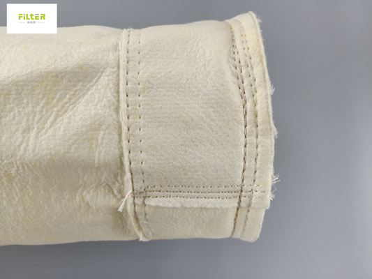 Des Fiberglas-750GSM Membran der Filtertüte-PTFE für Zementfabrik-Stahlwerk