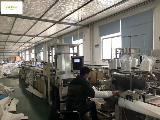 Des Fiberglas-750GSM Membran der Filtertüte-PTFE für Zementfabrik-Stahlwerk