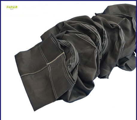 Schwarze Fiberglas-Filtertüte für Zementfabrik-Korrosionsbeständigkeit