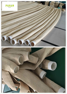 Asphalt Plant Dust Aramid Nomex-Filtertüte für Staub-Kollektor