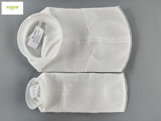 Heiße flüssige Filtertüte der Schmelzepp. 5 Mikrometer mit Plastikring