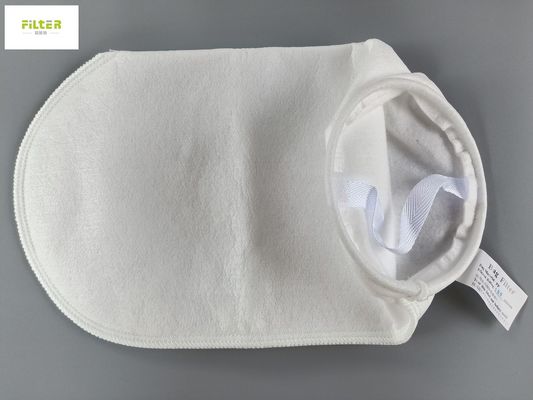Kundenspezifische 100 flüssige Filtertaschen des Mikrometer-pp. mit Nähgarn-Unterseite