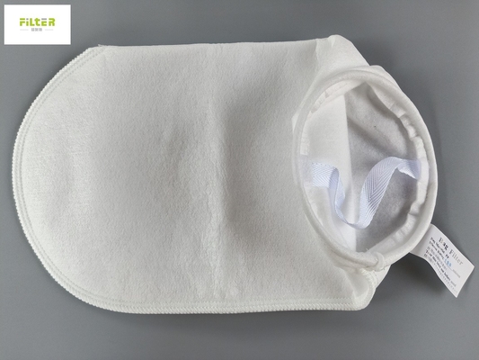 Heiße Wasser-Filtertüte des Schmelze100 Mikrometer-pp. mit Stahlring