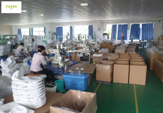 Heiße Wasser-Filtertüte des Schmelze100 Mikrometer-pp. mit Stahlring